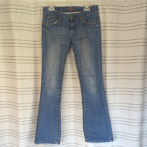Vanity Women's Blue Jeans - Picture 1 of 5